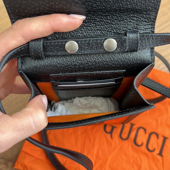 ❌SOLD❌ NWOT GUCCI OFF THE GRID NYLON MINI MESSENGER BAG - Picture 6 of 9